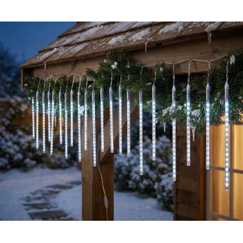 Christmas Light MagicHome Christmas Icicle, 720 LED cold white, 24 icicles, waterfall effect, 230 V, Christmas Light MagicHome Christmas Icicle, 720 LED cold white, 24 icicles, waterfall effect, 230 V,