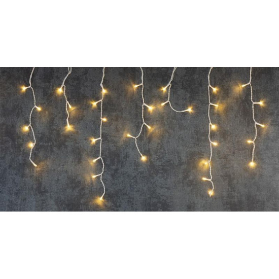 Christmas Light MagicHome Christmas Icicle, 200 LED warm white, icicle, simple lighting, 230 V, 50 H