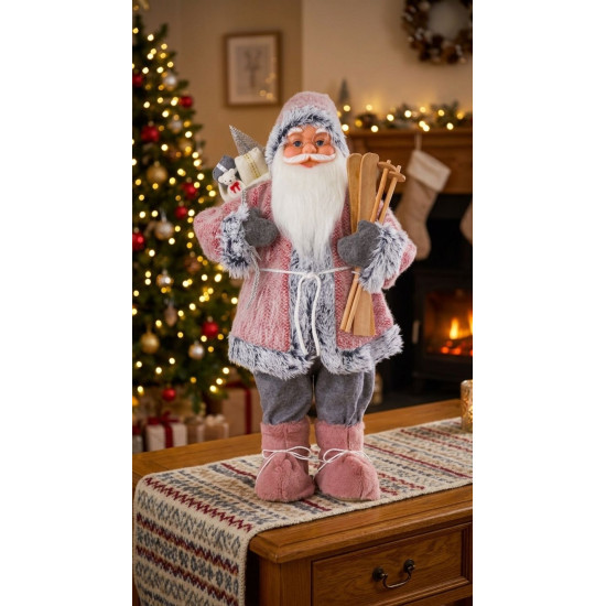 MagicHome Christmas decoration, Santa, 60 cm MagicHome Christmas decoration, Santa, 60 cm