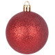 Globes MagicHome Christmas, 20 pcs, 6 cm, red, on the Christmas tree Globes MagicHome Christmas, 20 pcs, 6 cm, red, on the Christmas tree