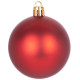 Globes MagicHome Christmas, 20 pcs, 6 cm, red, on the Christmas tree Globes MagicHome Christmas, 20 pcs, 6 cm, red, on the Christmas tree
