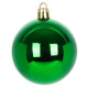 Globes MagicHome Christmas, 9 pcs, red - green, with decoration, on the Christmas tree, 6 cm