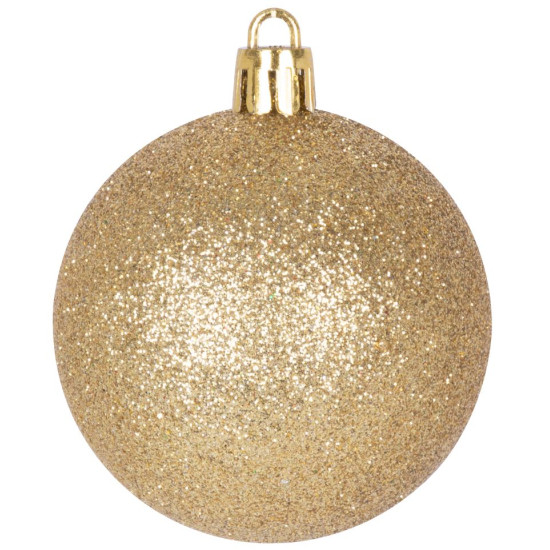 Globes MagicHome Christmas, set, 31 pcs, gold, on the Christmas tree Globes MagicHome Christmas, set, 31 pcs, gold, on the Christmas tree