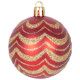 Globes MagicHome Christmas, set, 31 pcs, red, on the Christmas tree Globes MagicHome Christmas, set, 31 pcs, red, on the Christmas tree
