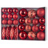 Globes MagicHome Christmas, set, 31 pcs, red, on the Christmas tree