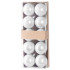 Globes MagicHome Christmas,10 pcs, white, on the Christmas tree, 5 cm