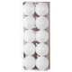 Globes MagicHome Christmas,10 pcs, white, on the Christmas tree, 6 cm Globes MagicHome Christmas,10 pcs, white, on the Christmas tree, 6 cm