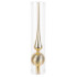 Decoration MagicHome Christmas, 1 pcs, 28 cm, tree topper, gold, for the Christmas tree
