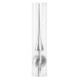 Decoration MagicHome Christmas, 1 pcs, 28 cm, tree topper, silver, for the Christmas tree Decoration MagicHome Christmas, 1 pcs, 28 cm, tree topper, silver, for the Christmas tree