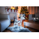 Decoration MagicHome Christmas, Reindeer, 144 LED cold white, 230V, 50 Hz, exterior, 59x27,50x64 cm Decoration MagicHome Christmas, Reindeer, 144 LED cold white, 230V, 50 Hz, exterior, 59x27,50x64 cm