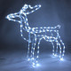 Decoration MagicHome Christmas, Reindeer, 144 LED cold white, 230V, 50 Hz, exterior, 59x27,50x64 cm Decoration MagicHome Christmas, Reindeer, 144 LED cold white, 230V, 50 Hz, exterior, 59x27,50x64 cm