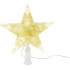 MagicHome Christmas star, 10x LED, gold, 2xAA