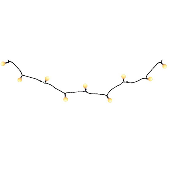 LED гирлянда MagicHome Christmas Cherry Balls, 100 LED теплого белого цвета, IP44, 8 функций, освещение, длина - 9,90 м LED гирлянда MagicHome Christmas Cherry Balls, 100 LED теплого белого цвета, IP44, 8 функций, освещение, длина - 9,90 м