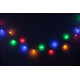 Цепочка MagicHome Christmas Cherry Balls, 100x многоцветный светодиод, IP44, 8 функций, освещение, длина - 9,90 м