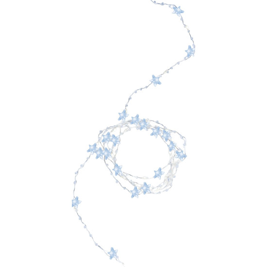 Christmas Light MagicHome Christmas Stardeco CW, 20 m LED cold white, 2xAA, IP20, interior, L-1,9 m Christmas Light MagicHome Christmas Stardeco CW, 20 m LED cold white, 2xAA, IP20, interior, L-1,9 m