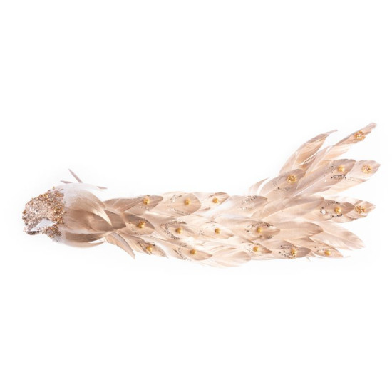 Jõulukuju MagicHome, Peacock, kuldne, 50x20x23 cm.