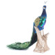 Jõulukuju MagicHome, Peacock, sinakasroheline, 24x12x32 cm. Jõulukuju MagicHome, Peacock, sinakasroheline, 24x12x32 cm.