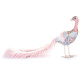 Jõulukuju MagicHome, Peacock, roosa, 60x28x35 cm.