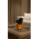MagicHome Nature kaunistus, LED kõrvits, keraamiline kass, 22 cm MagicHome Nature kaunistus, LED kõrvits, keraamiline kass, 22 cm