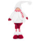 Figurine MagicHome Christmas, Boy with reindeer ears, fabric, red-white, 22x13x57 cm Figurine MagicHome Christmas, Boy with reindeer ears, fabric, red-white, 22x13x57 cm