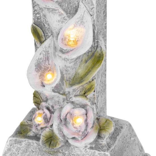 Dekoratsioon MagicHome, Cross, LED, polüresiin, haua jaoks, päikeseenergia, 15x9,5x32 cm Dekoratsioon MagicHome, Cross, LED, polüresiin, haua jaoks, päikeseenergia, 15x9,5x32 cm