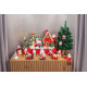 Jõulukuju MagicHome, jõuluvana rongiga, LED, terrakota, 10,3x6,3x10,7 cm Jõulukuju MagicHome, jõuluvana rongiga, LED, terrakota, 10,3x6,3x10,7 cm