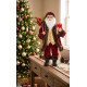 MagicHome Christmas decoration, Santa with gifts, 60 cm