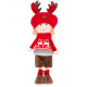 Jõulukujuke MagicHome christmas, Poiss punase ja halli mütsiga, 42 cm Jõulukujuke MagicHome christmas, Poiss punase ja halli mütsiga, 42 cm