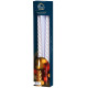 Jõuluküünal MagicHome, 25 cm, pak. 2 tk, valge, spiraalne, keerutatud Jõuluküünal MagicHome, 25 cm, pak. 2 tk, valge, spiraalne, keerutatud