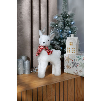 Jõuluküünal MagicHome, 5,5x12 cm, hõbedane, sädemetega Jõuluküünal MagicHome, 5,5x12 cm, hõbedane, sädemetega