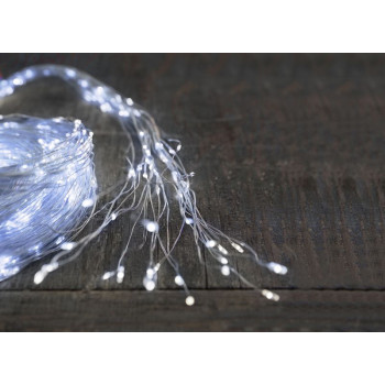 Chain MagicHome Christmas Twisted Stars 360S, 230V, IP44, cold white, exterior, lighting, L-3 m