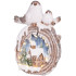 Jõulukuju MagicHome, Linnud majadega, LED, keraamika, 33,3x16,5x47 cm