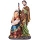 MagicHome Christmas decoration, Holy Family, polyresin, 25 cm