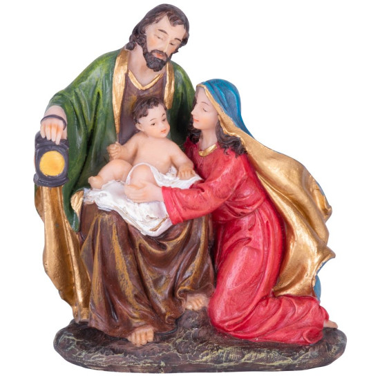 Jõulukaunistus MagicHome, Holy Family, polüresiin, 12,5 cm Jõulukaunistus MagicHome, Holy Family, polüresiin, 12,5 cm