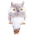 Jõulukuju Owl MagicHome jõulud, hall, ripp, 18x8x4,5 cm