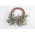 MagicHome Christmas wreath, wicker, with natural twigs, 48x41x11 cm