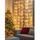MagicHome Christmas Curtain chain, 160x LED warm white, 230V, 50 Hz, 8 functions, timer, lighting, L-1.5 + 2 m MagicHome Christmas Curtain chain, 160x LED warm white, 230V, 50 Hz, 8 functions, timer, lighting, L-1.5 + 2 m