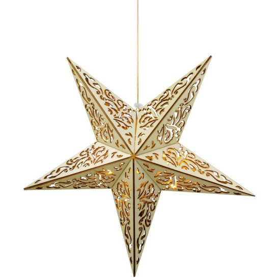 MagicHome Christmas star, 10x LED, warm white, 3xAA, + remote control, 40 cm MagicHome Christmas star, 10x LED, warm white, 3xAA, + remote control, 40 cm