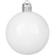 MagicHome Christmas balls, set, 50 pcs, 4-5 cm, white, star, garland, cone, for the Christmas tree MagicHome Christmas balls, set, 50 pcs, 4-5 cm, white, star, garland, cone, for the Christmas tree