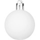MagicHome Christmas balls, set, 50 pcs, 4-5 cm, white, star, garland, cone, for the Christmas tree MagicHome Christmas balls, set, 50 pcs, 4-5 cm, white, star, garland, cone, for the Christmas tree