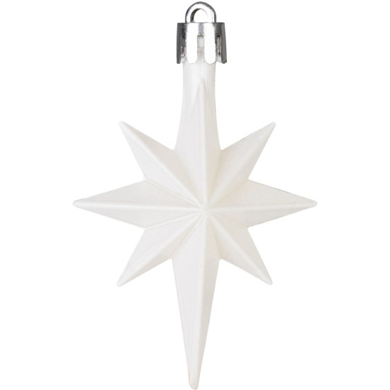 MagicHome Christmas balls, set, 50 pcs, 4-5 cm, white, star, garland, cone, for the Christmas tree MagicHome Christmas balls, set, 50 pcs, 4-5 cm, white, star, garland, cone, for the Christmas tree