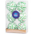 MagicHome Christmas balls, 6 pcs, white with sparkling ornament, matte, with decoration, for Christmas tree, 8 cm