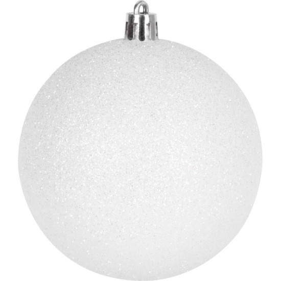 MagicHome Christmas balls, 14 pcs, red-white, with decoration, for Christmas tree, 8 cm, Sellbox 24 tubes MagicHome Christmas balls, 14 pcs, red-white, with decoration, for Christmas tree, 8 cm, Sellbox 24 tubes
