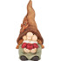 Декоративная садовая фигурка MаgiсHome, Гном - девочка с яблоками, 11x9,5x22,5 см
