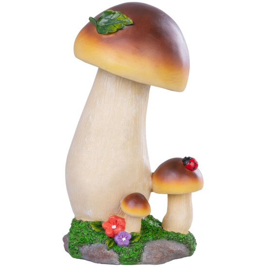 Decoration MagicHome, Mushroom, polyresin, 13,7x11,6x24,7 cm