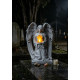 Dekoratsioon MagicHome, Ingel ristiga, LED, polüresiin, hauale, 23.5x19.5x30.5 cm Dekoratsioon MagicHome, Ingel ristiga, LED, polüresiin, hauale, 23.5x19.5x30.5 cm