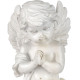 MagicHome decoration, Praying angel on a book, LED, polyresin, for the grave, 11.5x7.5x13.5 cm MagicHome decoration, Praying angel on a book, LED, polyresin, for the grave, 11.5x7.5x13.5 cm