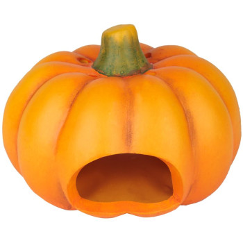 MagicHome Nature Decoration, Тыква широкая, терракота, 13,5x13x9,6 см
