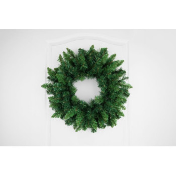 MagicHome Christmas wreath, natural, 45 cm, 160 branches, EXTRA THICK MagicHome Christmas wreath, natural, 45 cm, 160 branches, EXTRA THICK