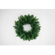 MagicHome Christmas wreath, natural, 45 cm, 160 branches, EXTRA THICK